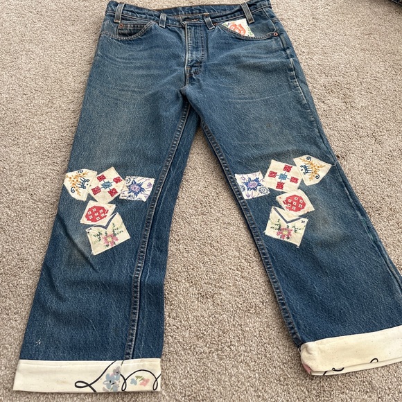 Super cool vintage custom made in Ny Levi’s